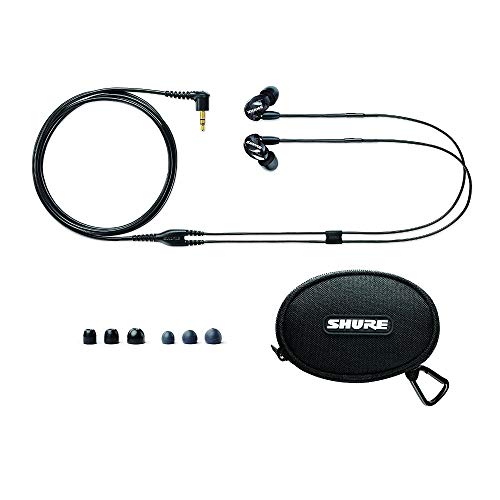 Shure general Shure se215-K uni audífonos color negro con cable